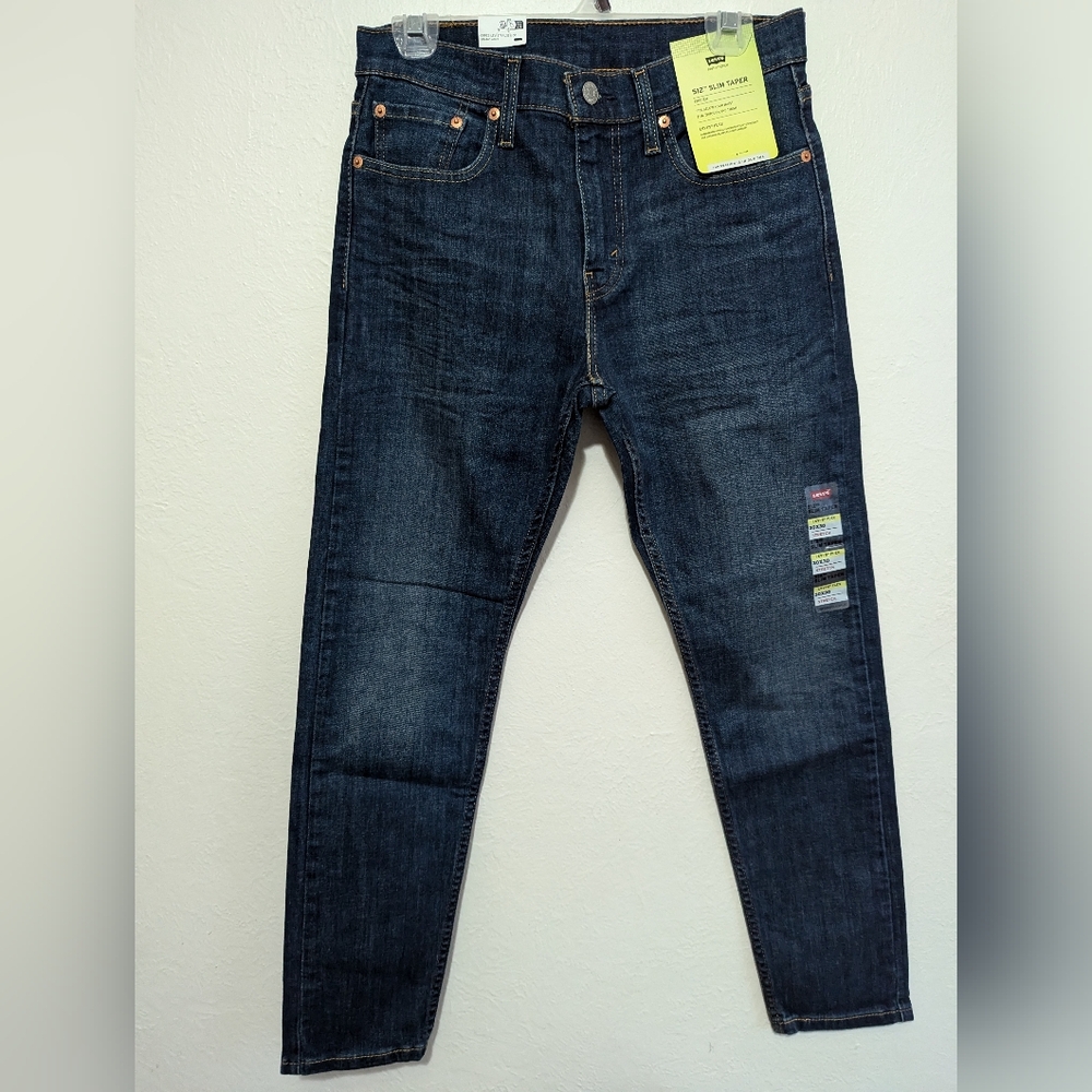 NWT Levi's Men's 512 Slim Taper Stretch Jeans Size 30x30